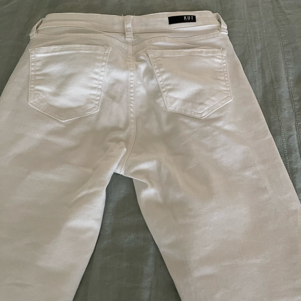 White jeans. Only worn once.
